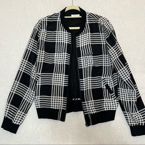 Equipment Silk Checkered Bomber